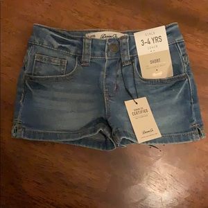 Toddler girls jean shorts